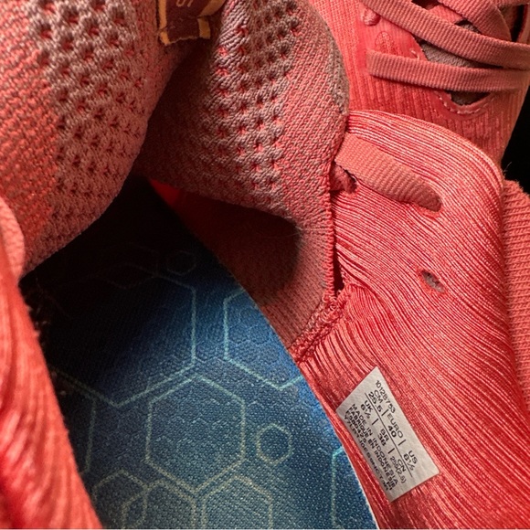 Asics Gel-Nimbus 27 Dark Pink Clay Orange glow running sneakers 8.5 - Picture 13 of 15